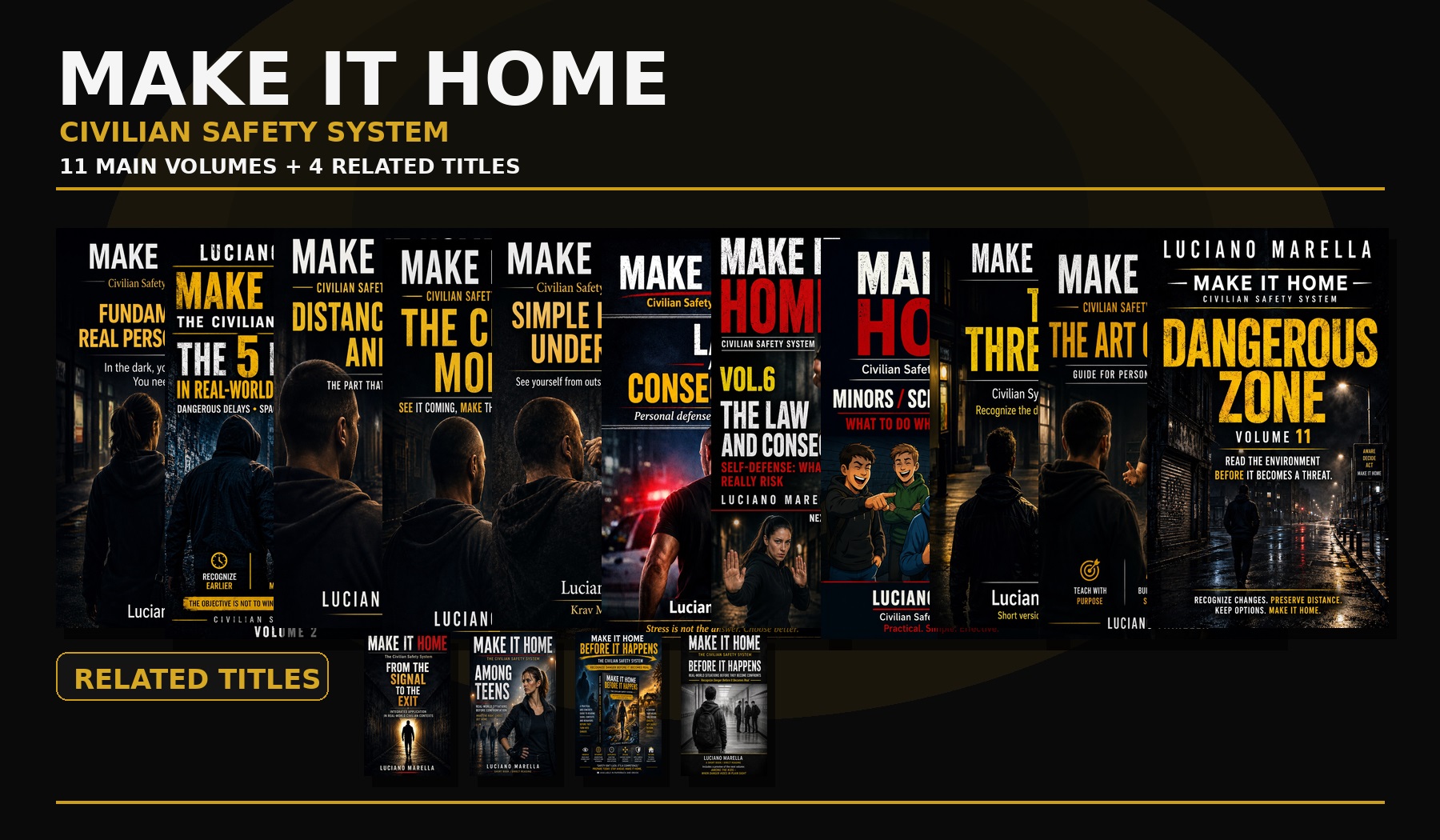 MAKE IT HOME - 11 main volumes and 4 related titles